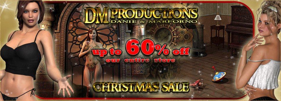DM Productions's Annual Christmas Sale