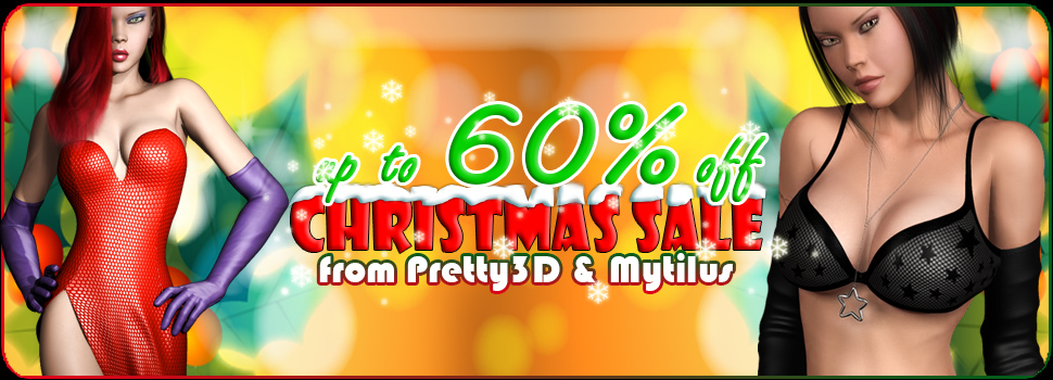 Pretty3D & mytilus' Christmas Sale