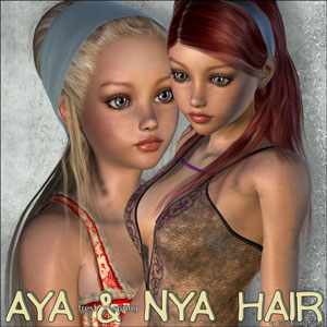 Fresh and Spring: Nya & Aya Hair
