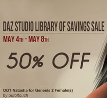 Daz Studio Library of Savings Sale