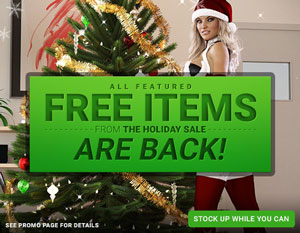 Today's FREE** Artist Holiday Items