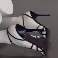 Cocktail Heels for Genesis 3 Female(s)は、つくりこまれていてきれい！