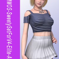 MMOS-SweetySetForV4-Elite-A4は、かわゆい服！ 改訂版