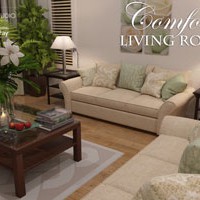 Comfort Living Roomは、背景として使いたいかも！